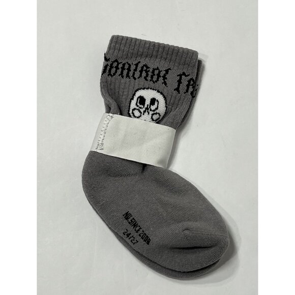 Nununu Silou Skull Socks in Concrete - Picture 4 of 5